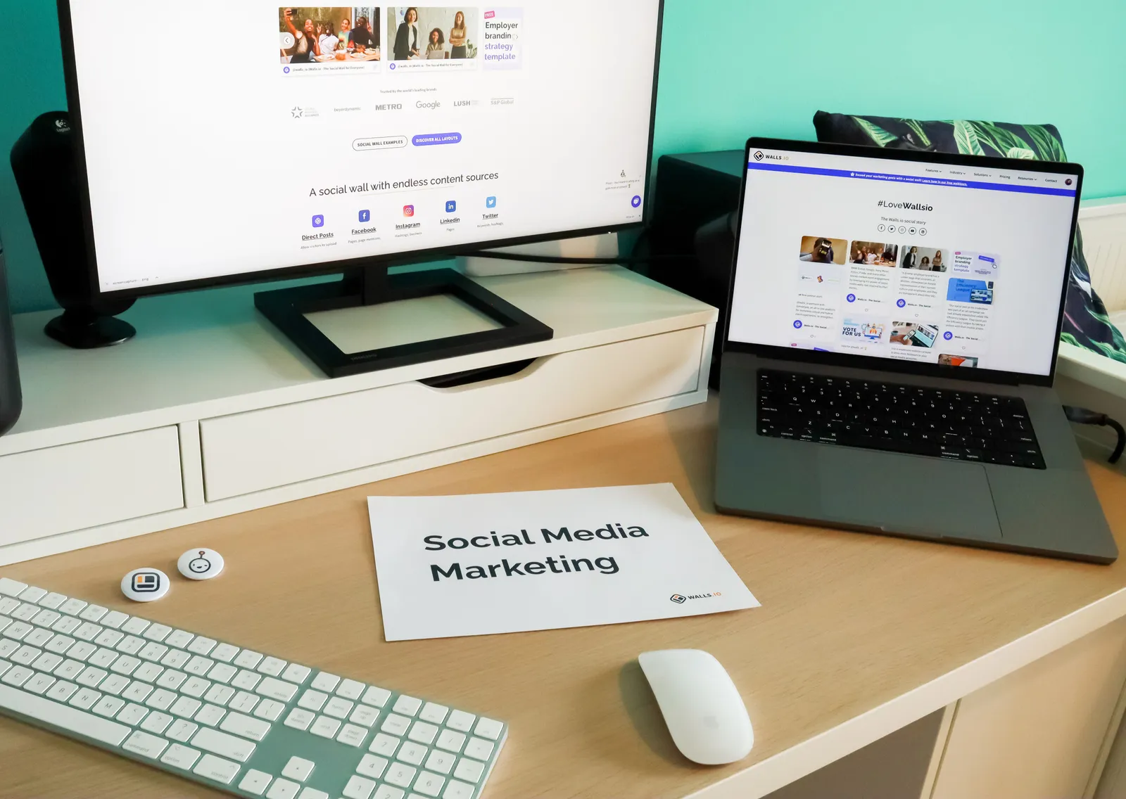 Social media marketing