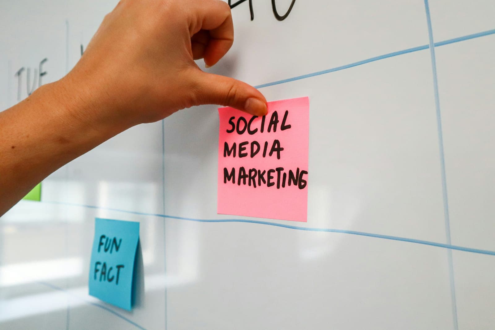Social media marketing strategy planning for a construction business