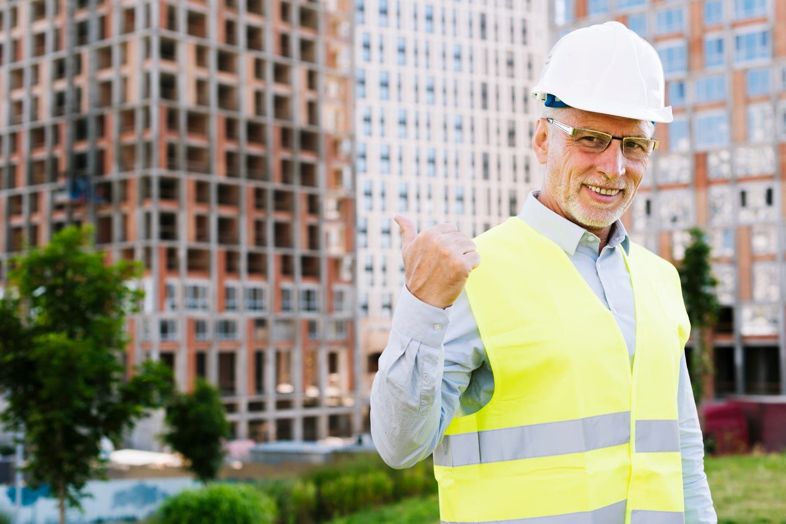 Australian builder reviewing a marketing strategy and finished project photos