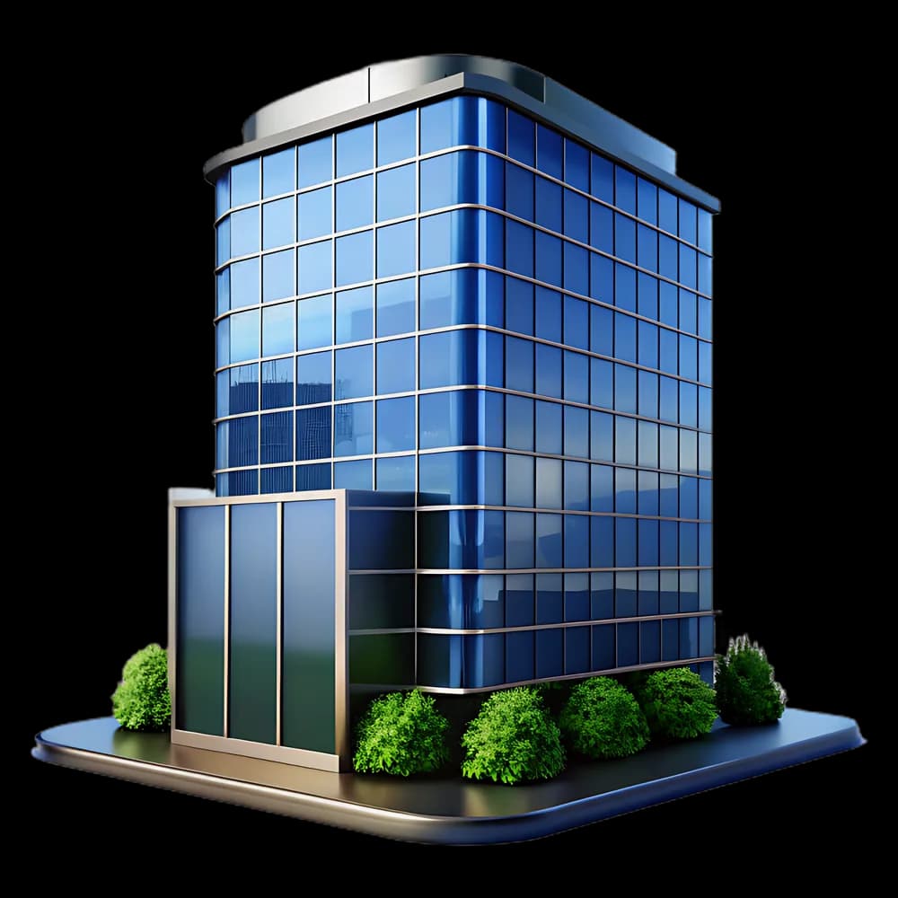 Modern construction building